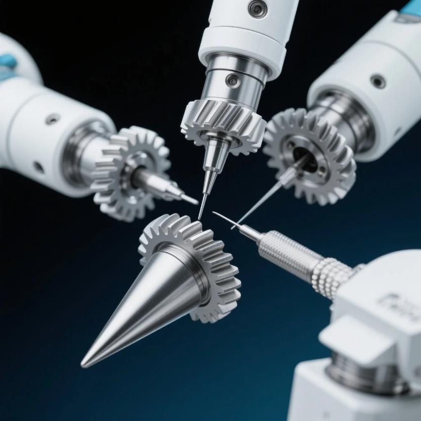 Bevel gears in surgical instrument design